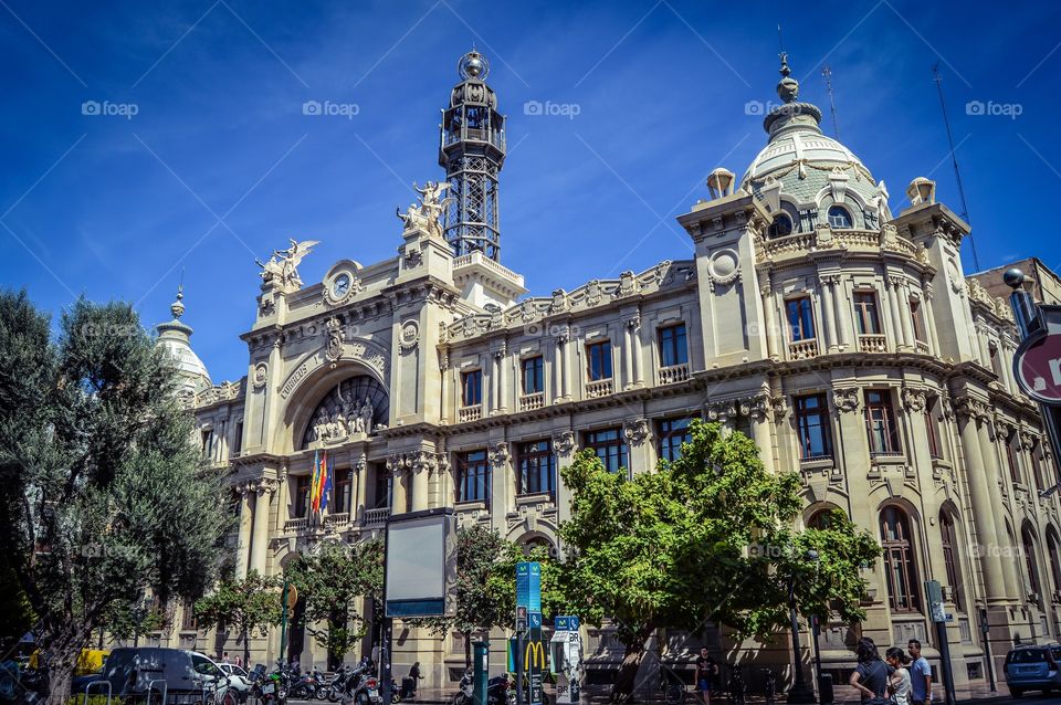 Palacio de Correos y Telegrafos de Valencia, Spain