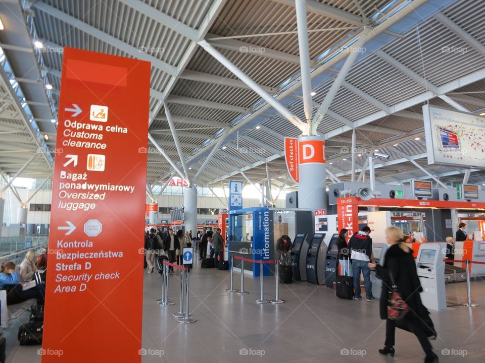 Warsaw airport