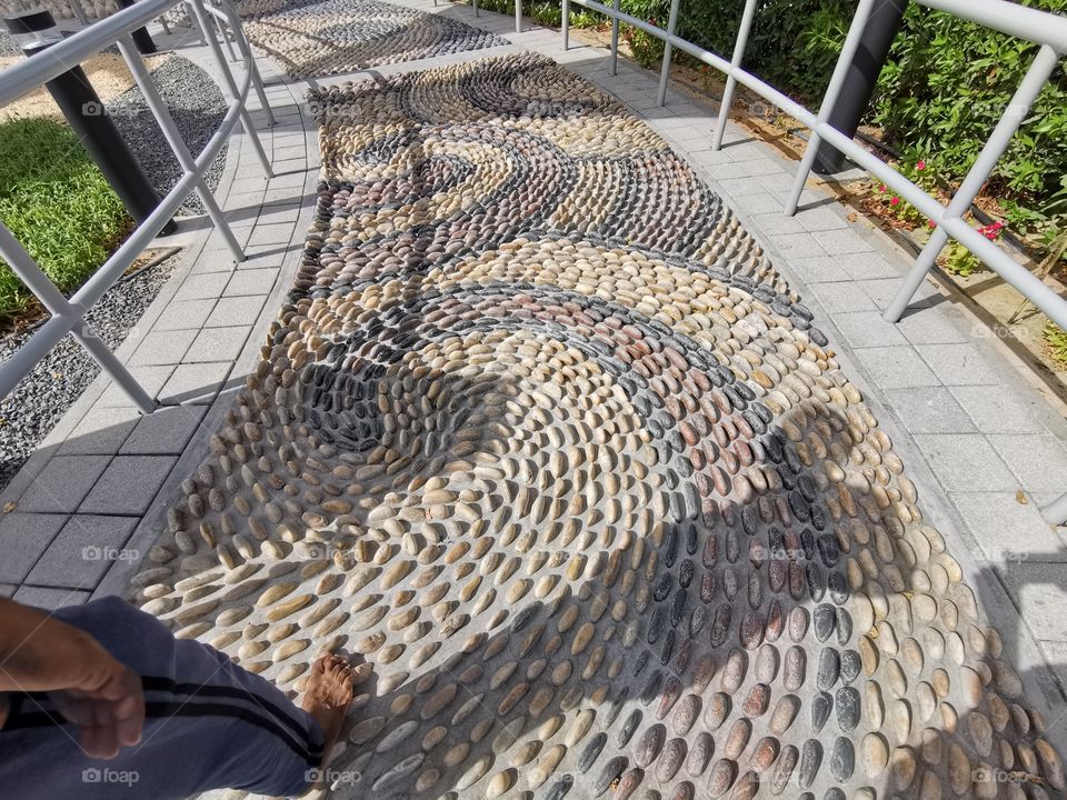 Reflexology pathway in Abudhabi, UAE.