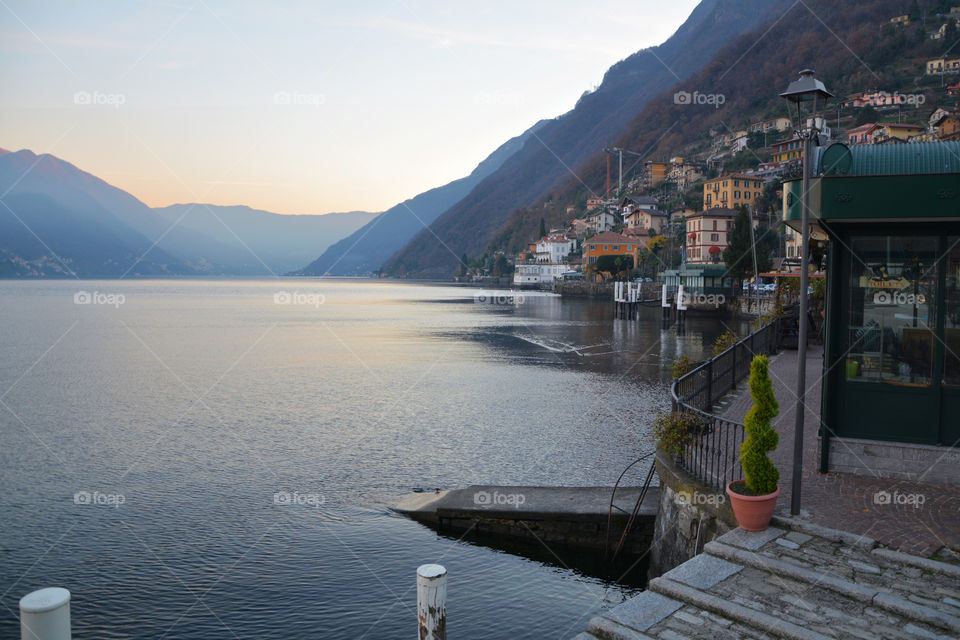 Lake Como - Argegno, Como, Lombardy, Italy.