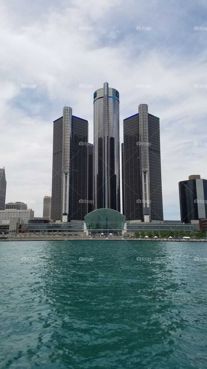 Detroit, Michigan River Front
