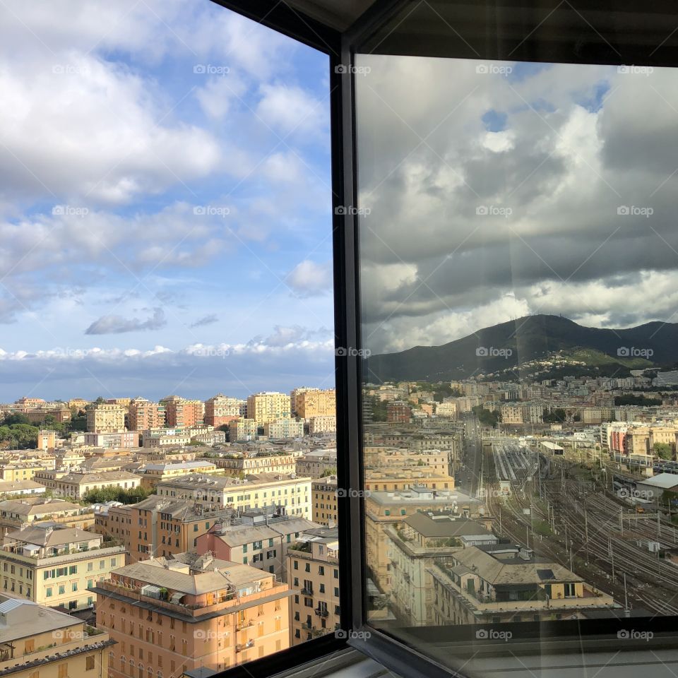 Genoa reflections 