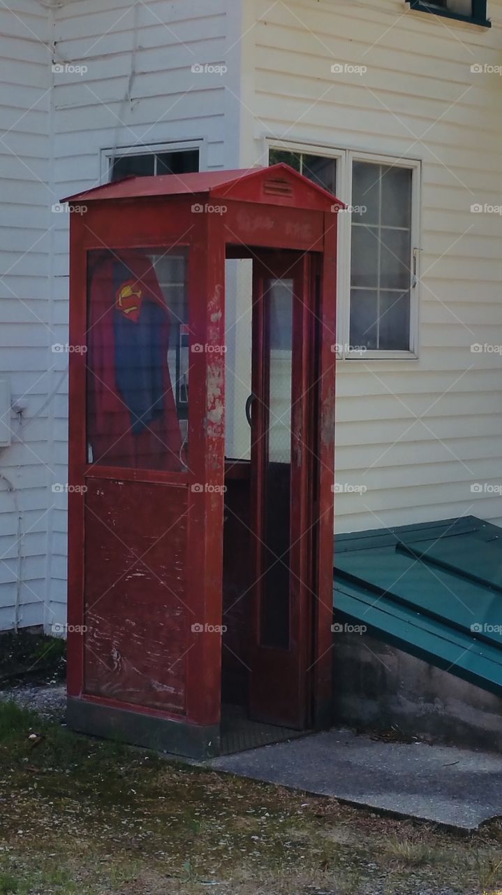 Superman’s Phone Booth in Northern Michigan 