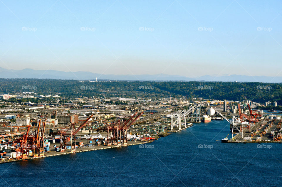 dock puget sound seattle washington city by refocusphoto