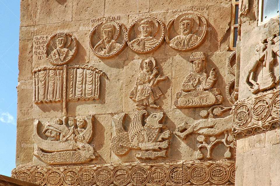 Reliefs of Akdamar Church