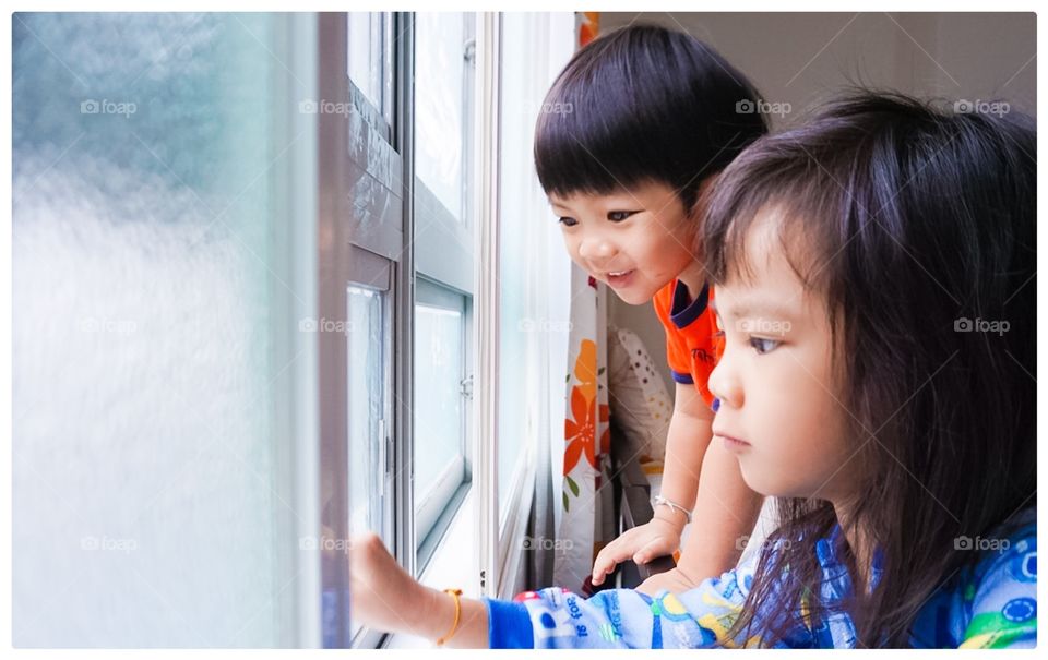 Child, Indoors, Little, Cute, People