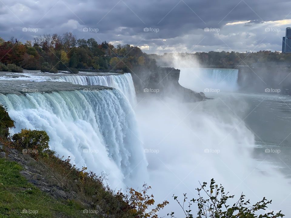 Niagara Falls in October 
