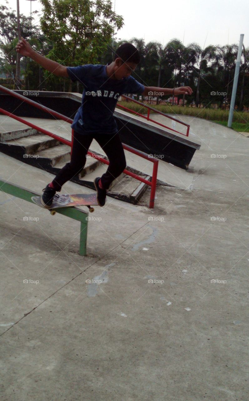 Skateboarder