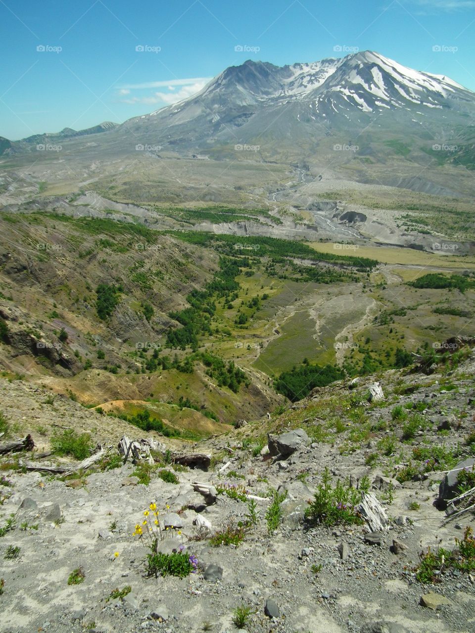 mountain of saint Helen's - volcano