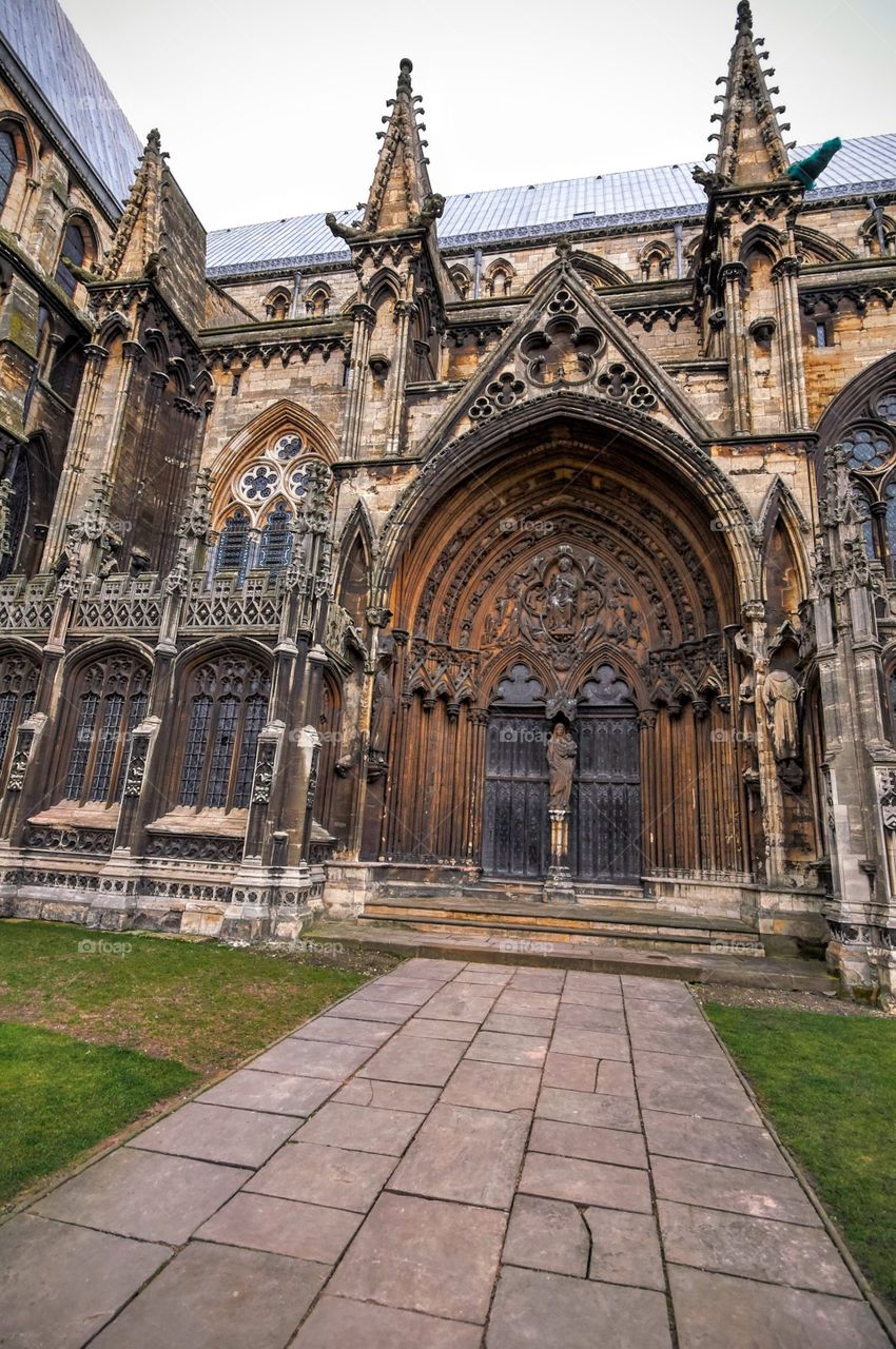 Gothic doorway