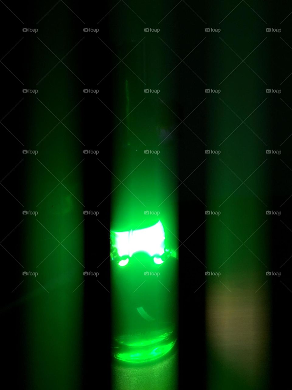 Lights with green