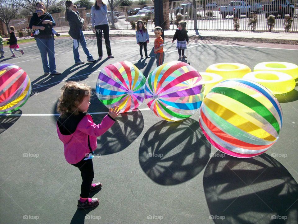 Colorful balls