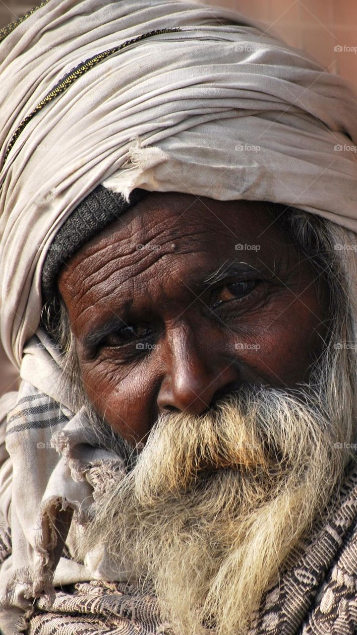 Beard with a difference