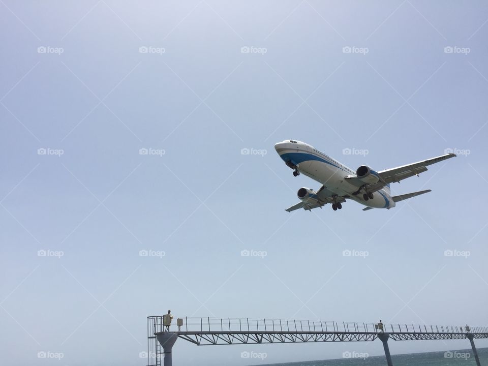 Low Landing in Lanzarote