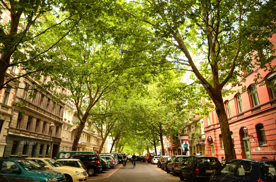 A street in Kreuzberg, Berlin, Germany 