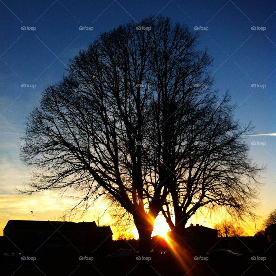 sky sweden city light by linderborg