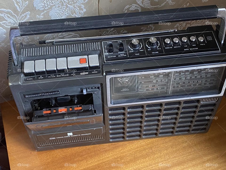 Old tape recorder 