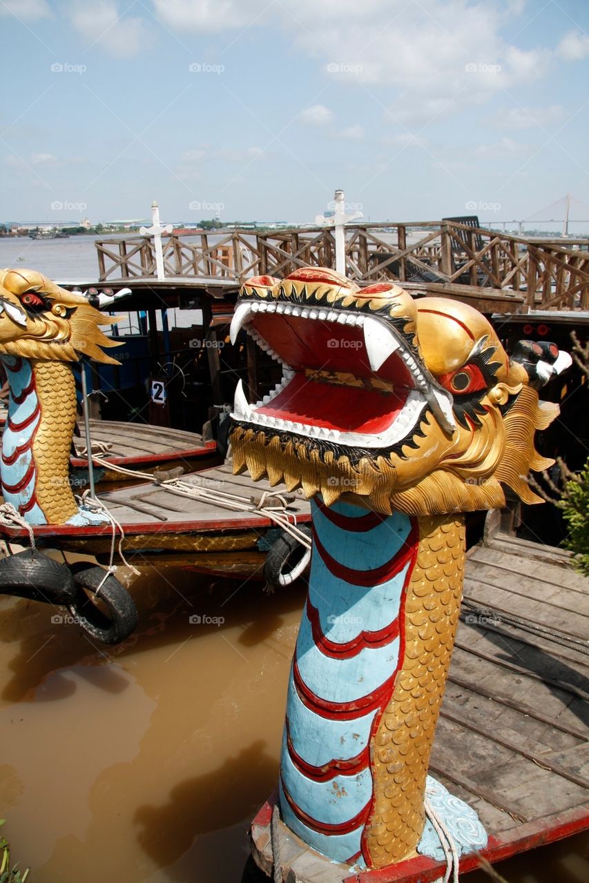 Mekong Delta, dragon boat