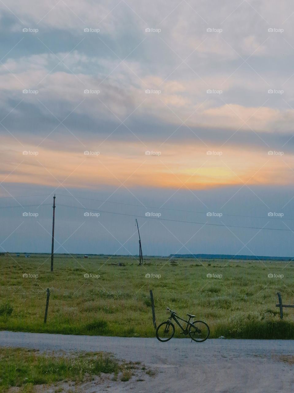 lonely bicycle