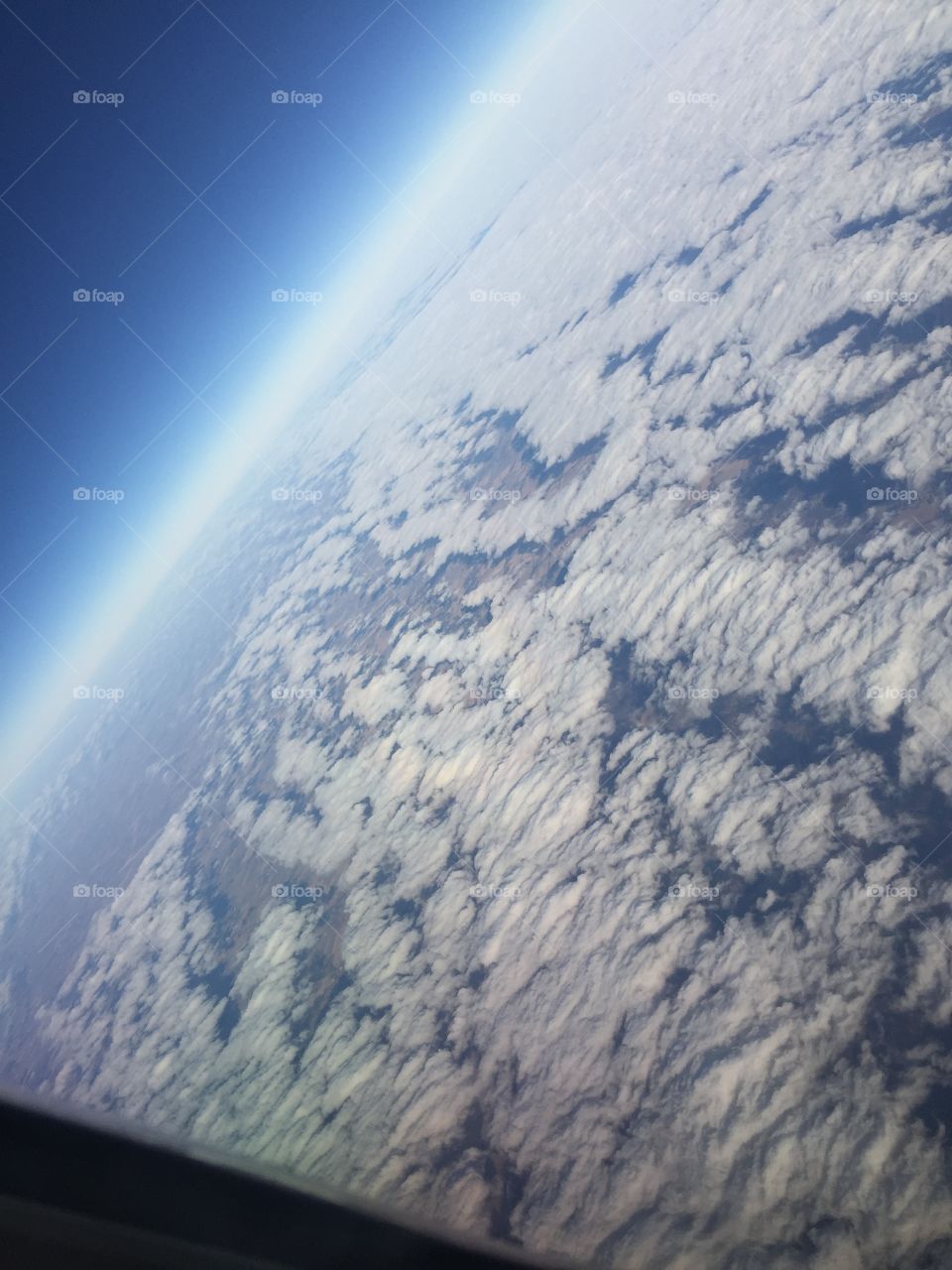 Earth from the plane