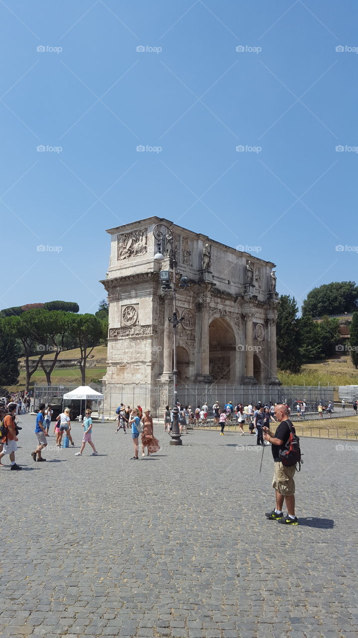 Rome Colosseum Flavian Amphitheatre