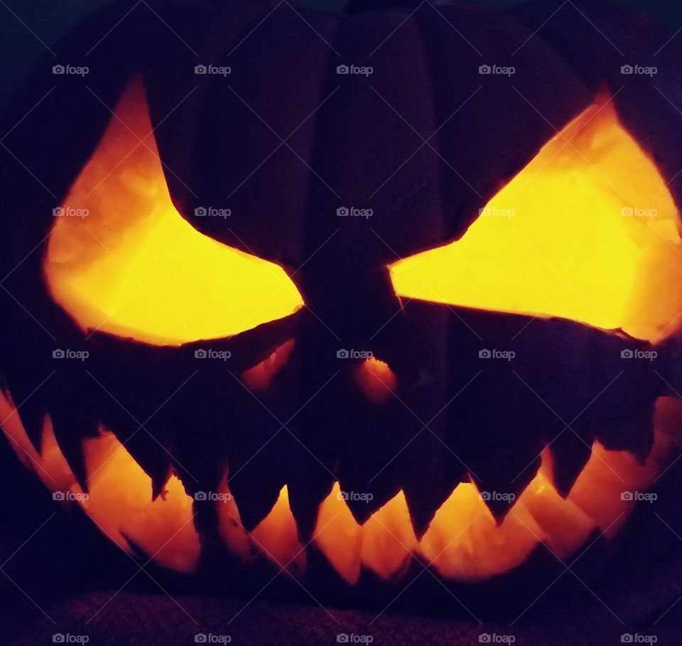 pumkin kürbis licht Schatten light shadow Halloween gruseln gruselig