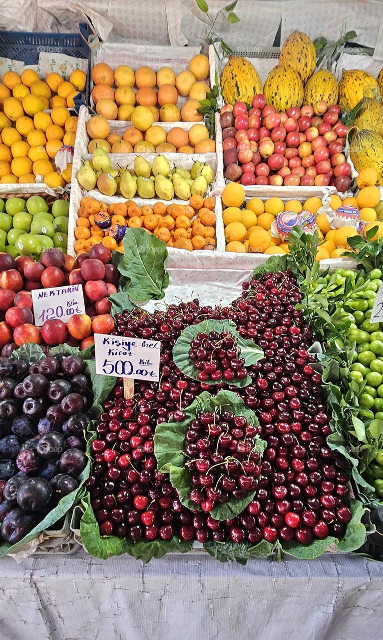 fruit in Istanbul