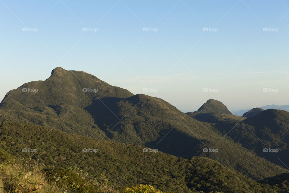 Set of mountains.