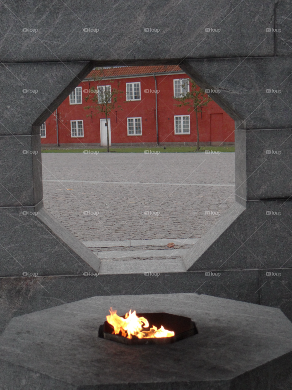 copenhagen military flame kastellet by kshapley