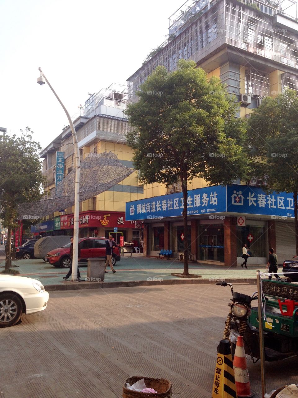 A street in Yiwu China