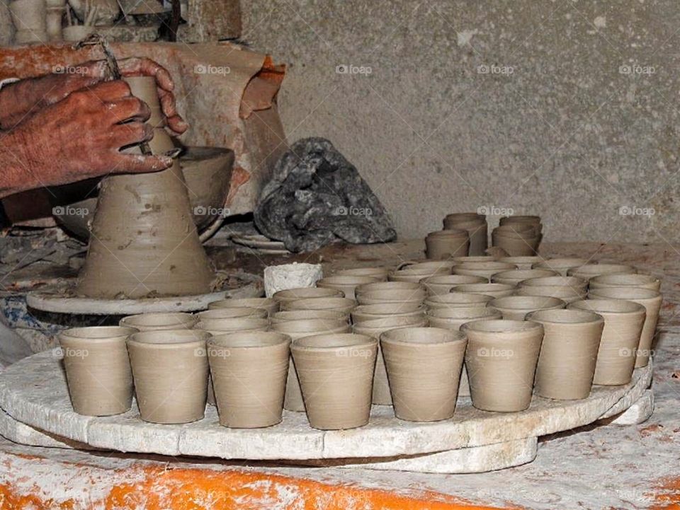 pottery