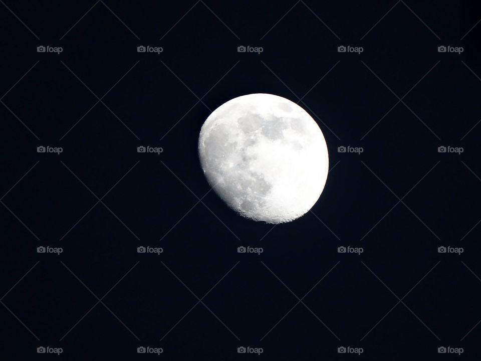 Moon at night