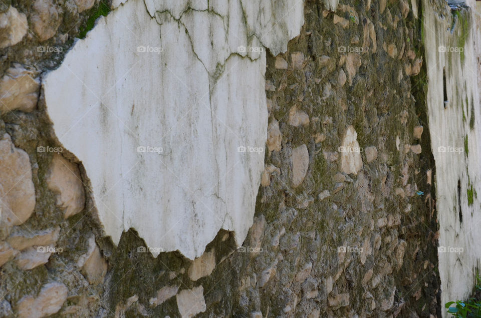 Old Spanish Stone Wall 
