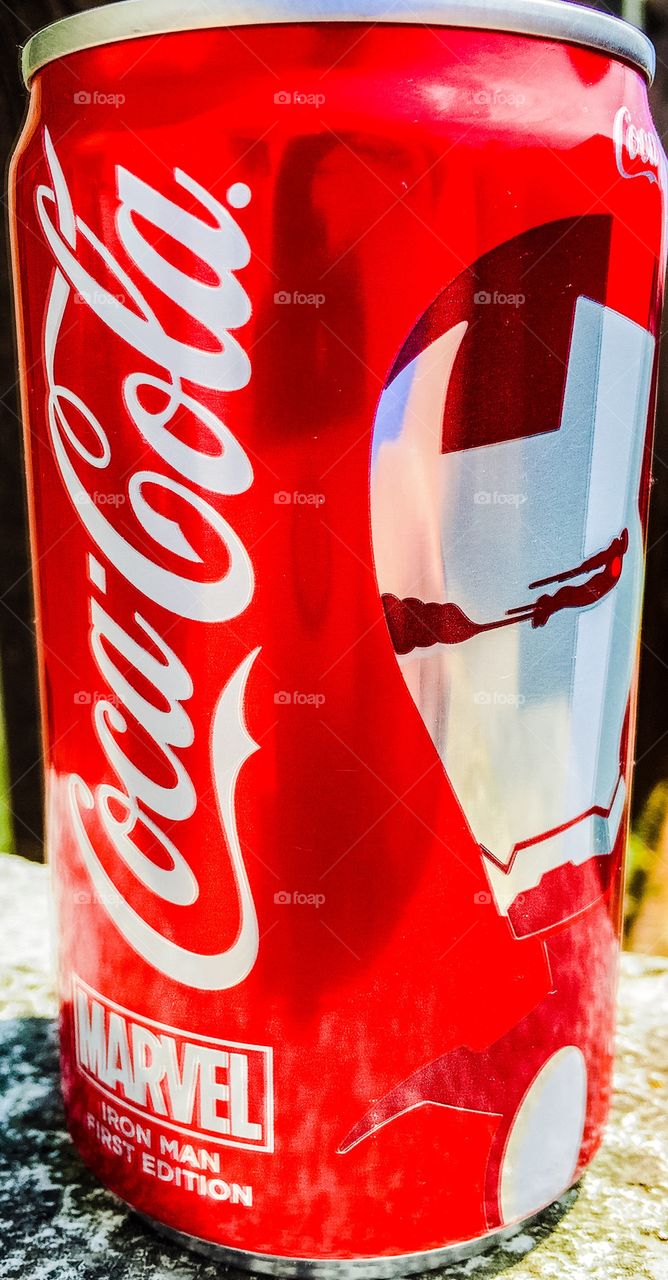 Coca-Cola Marvel Iron Man First Edition 7.5 FL OZ (222 mL)