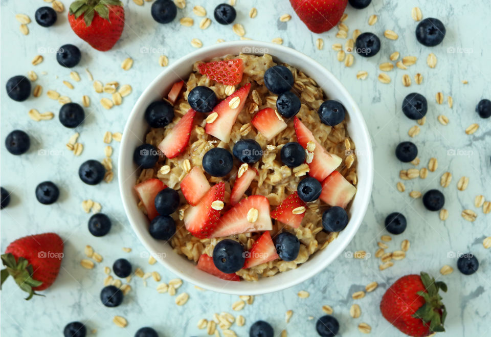 Healthy Oatmeal Breakfast