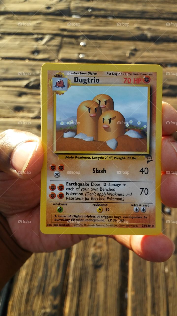 Pokemon card Adventure