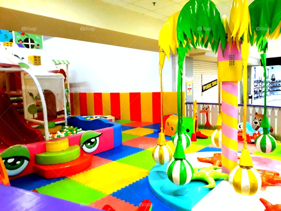 Indoor Playground for Kids and Children to have Fun during Holidays.