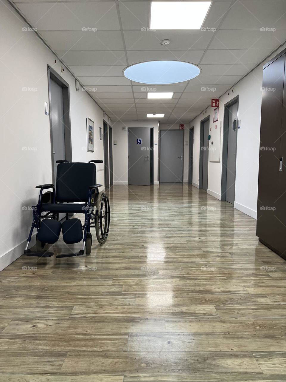 Hallway in hospital