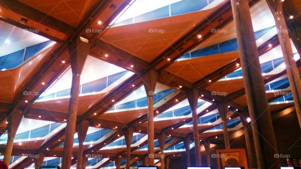 the great Alexandria library from inside