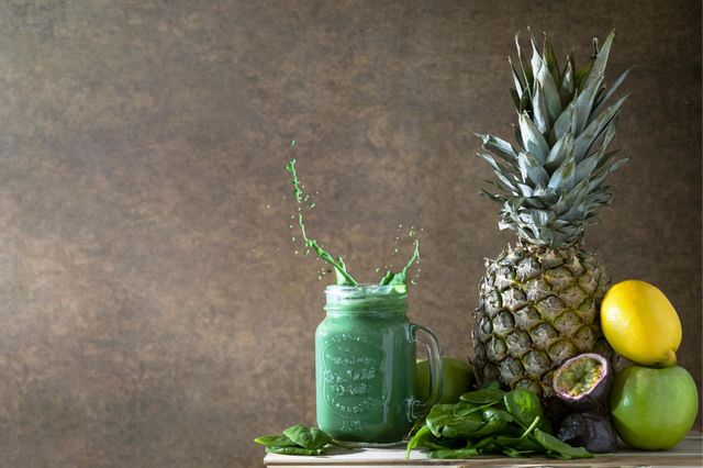 Healthy green smoothie 