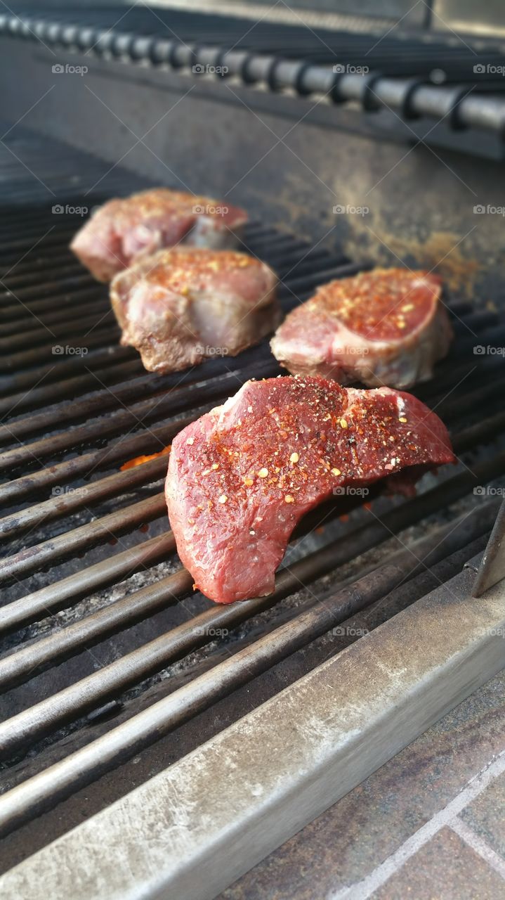 summer time. grill 