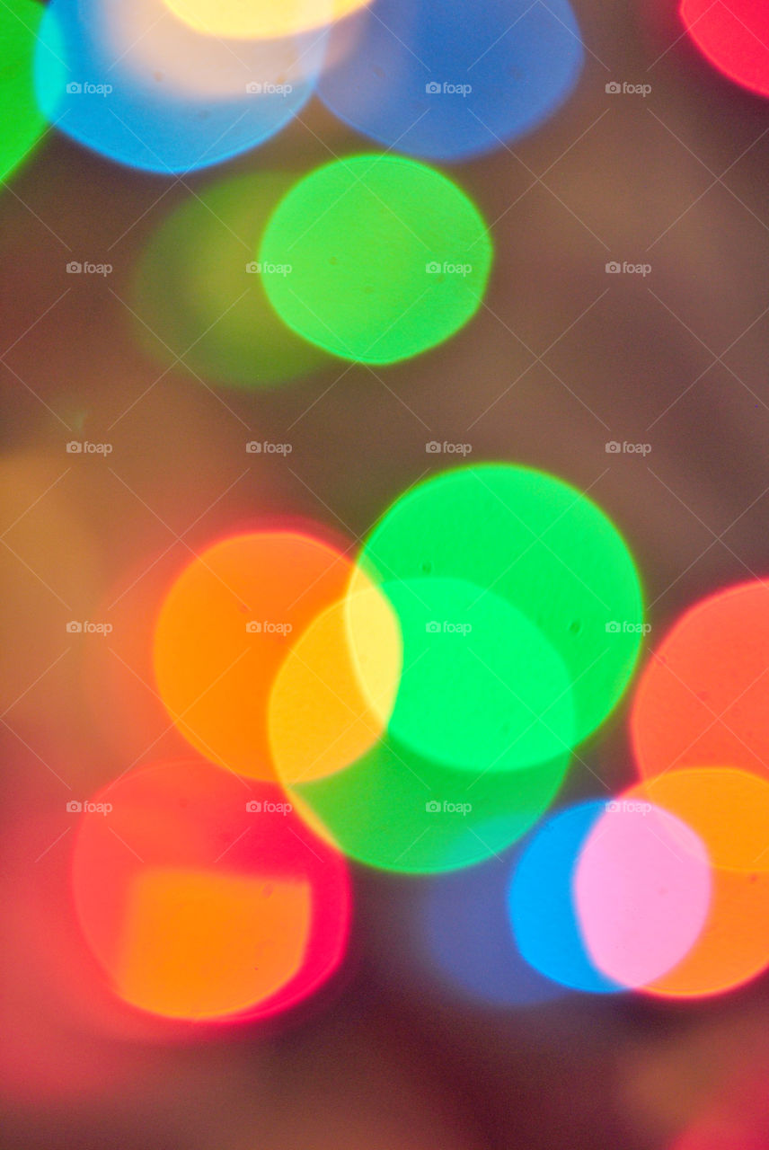 Bokeh lights, blurred lights, beautiful background