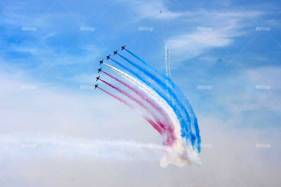 Red arrows 