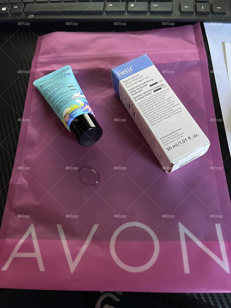 Avon Belif jelly cleanser 