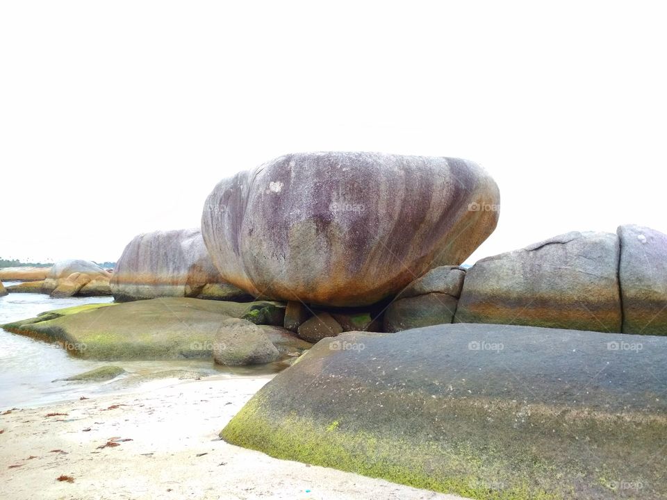 Nature rock creation