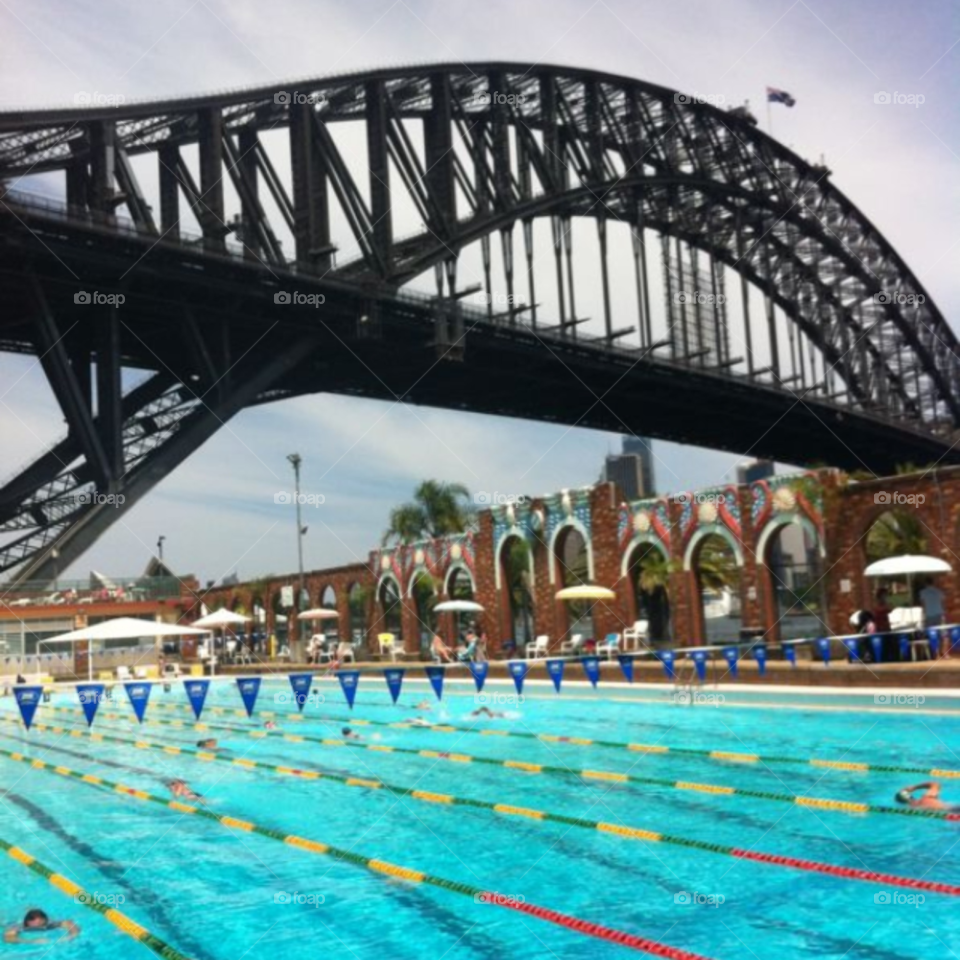 bridge pool australia sydney by fairybelle