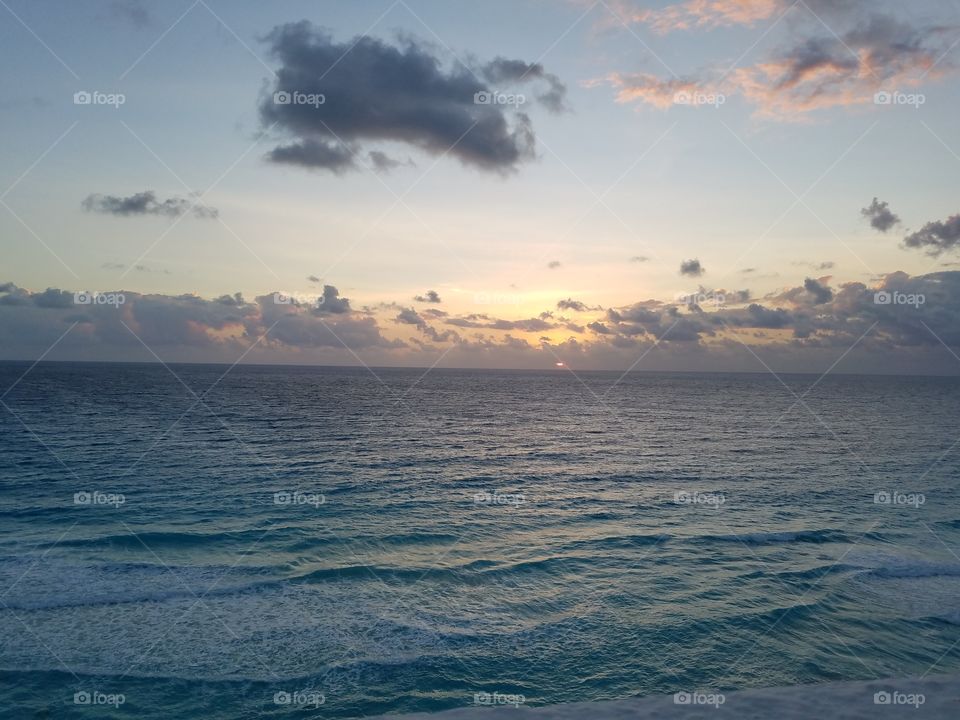 Water, Sunset, Landscape, Dawn, Sea