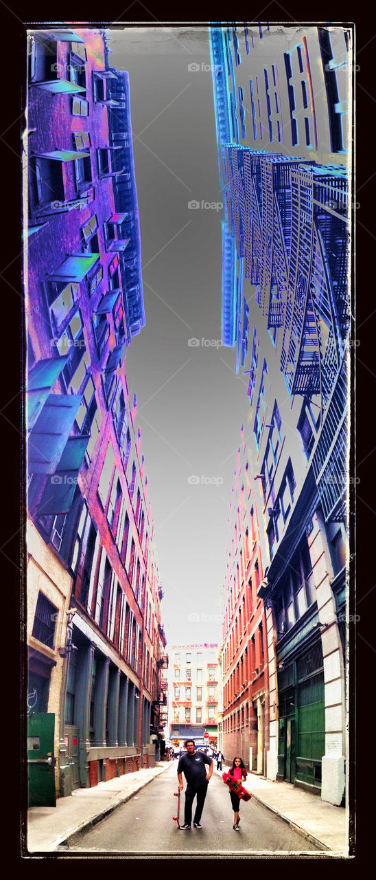 New York City Alley Way #1.