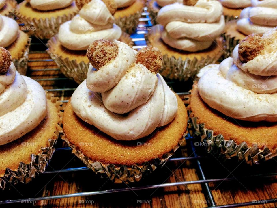 Snickerdoodle Cupcakes