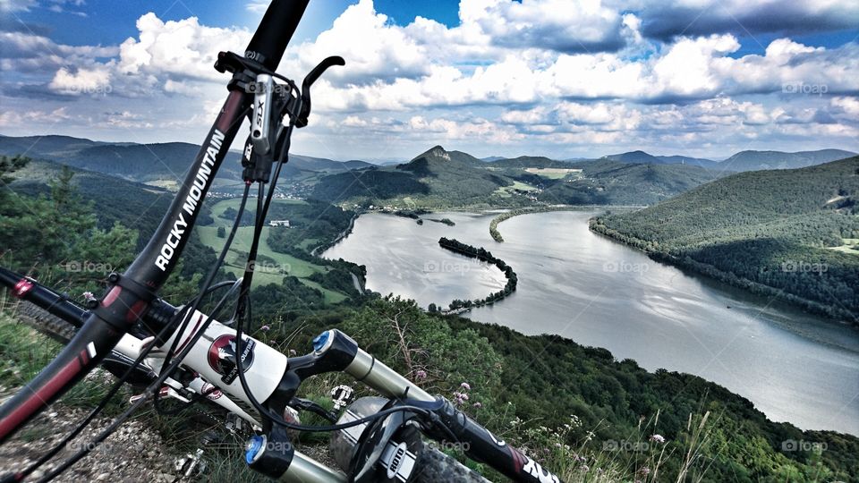 Mountain biking